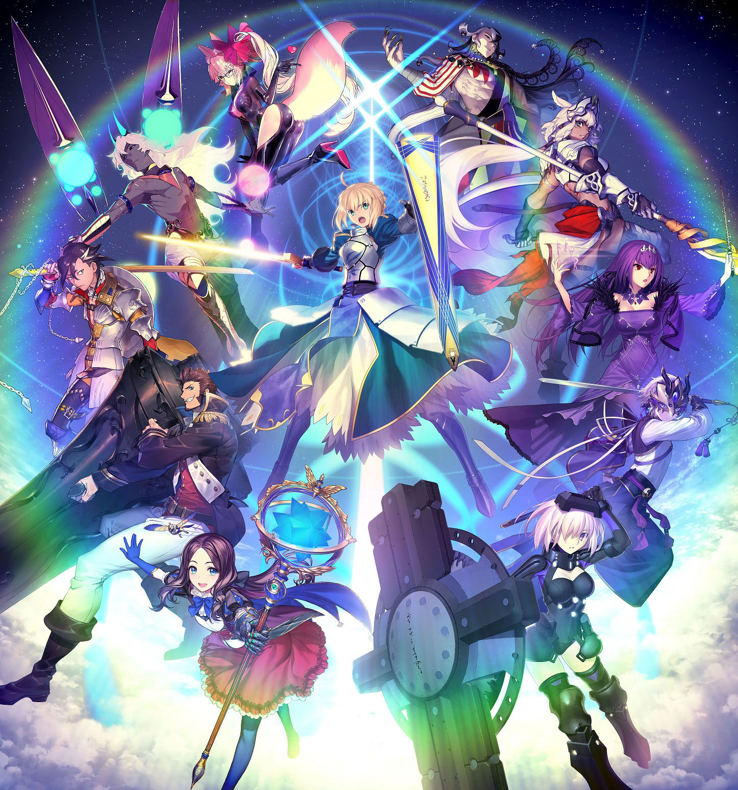 Командные коды fate grand order