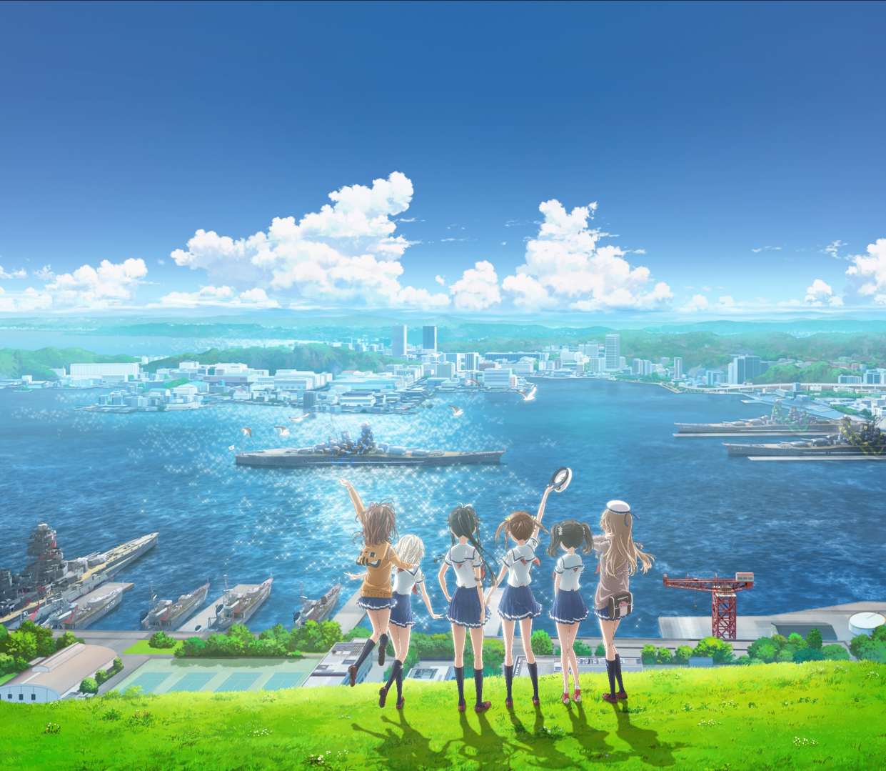 劇場版 ハイスクール フリート 新規カット含む第2弾特報映像を公開 株式会社アニプレックスのプレスリリース