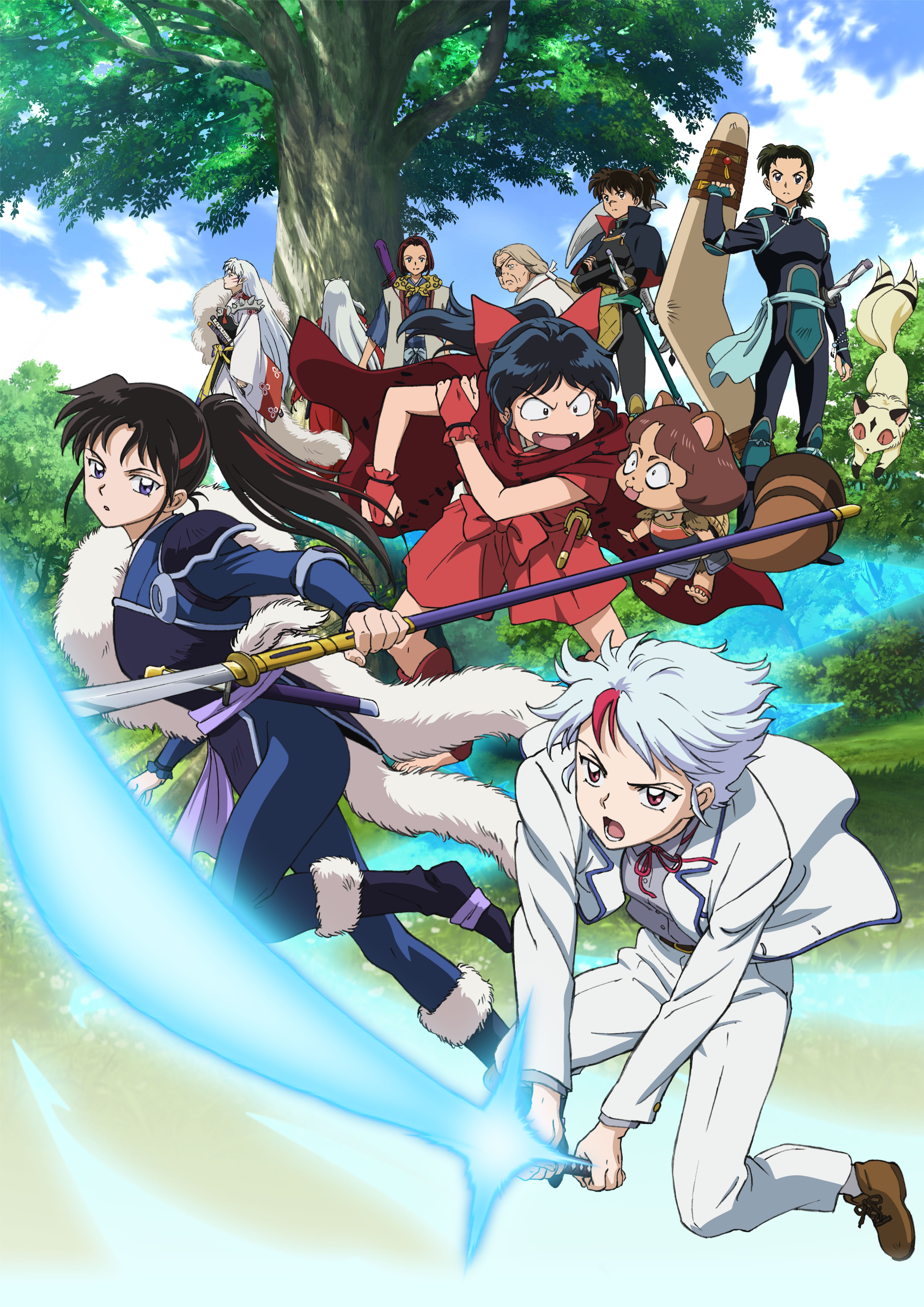 TVアニメ『半妖の夜叉姫』Blu-ray & DVD BOXのVol.1&2が発売決定 