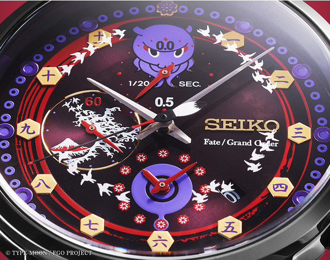 SEIKO FGO 葛飾北斎 オリジナルサーヴァントウォッチ 台座付き-