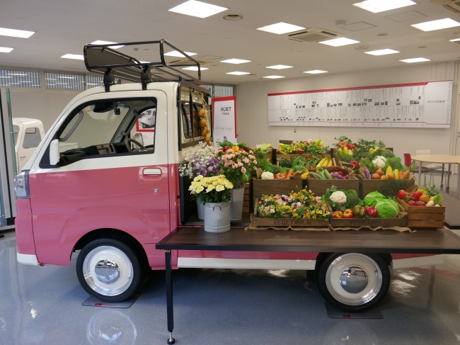 東京オートサロン2019出展車両　ハイゼット　トラック　マルシェ　Ver