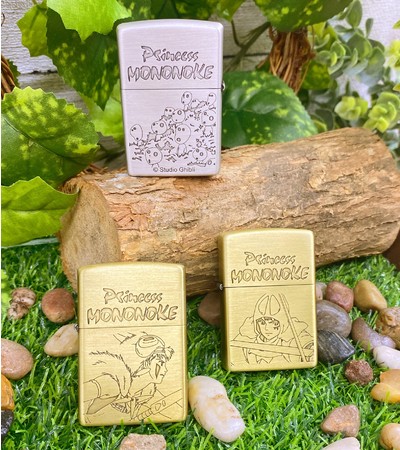 もののけ姫 公開25周年を記念し 新デザインでスタジオジブリzippoコレクションに もののけ姫 が復活 時事ドットコム
