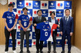 千葉市本拠地Vリーグ男子「千葉ドット」、V.LEAGUE新シーズンに向けた決意表明のため千葉市・神谷市長を表敬訪問