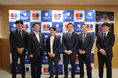 千葉市本拠地Vリーグ男子「千葉ドット」、チーム名変更・新体制のご報告のため千葉市・神谷市長を表敬訪問