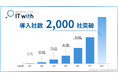2,000社の中小企業様が導入!【中小企業向けITサポートサービス IT with】