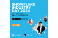 ジール、 Snowflake社主催オンラインイベント「SNOWFLAKE INDUSTRY DAY 2024」に協賛し、オンラインセッション・展示を行います