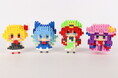 『東方Project』×ミタクルブロック第三弾！ルーミア、チルノ、紅美鈴、パチュリー・ノーレッジが新たにミタクルブロックで立体化！