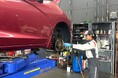 当社初「インドネシア女性自動車整備士」入社! 公園・カフェ併設、整備の様子が見える新店舗、佐賀で話題の「ホンダ武雄パーク asobiba(アソビバ)」で活躍中
