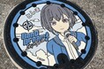 池袋駅西口駅前広場にTVアニメ「BanG Dream! It's MyGO!!!!!」のキャラクター「高松 燈」のデザインマンホール蓋を設置しました！
