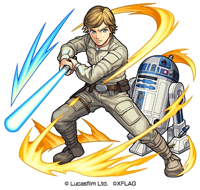 光属性 ★6 ジェダイの騎士ルーク&R2-D2