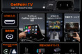 【40%OFF|4 in 1】HDMI入力+ワイヤレスCarPlay/Android Auto+有線ミラーリングを1台で──GetPairr TV「Car TV Mate Pro Max」発売