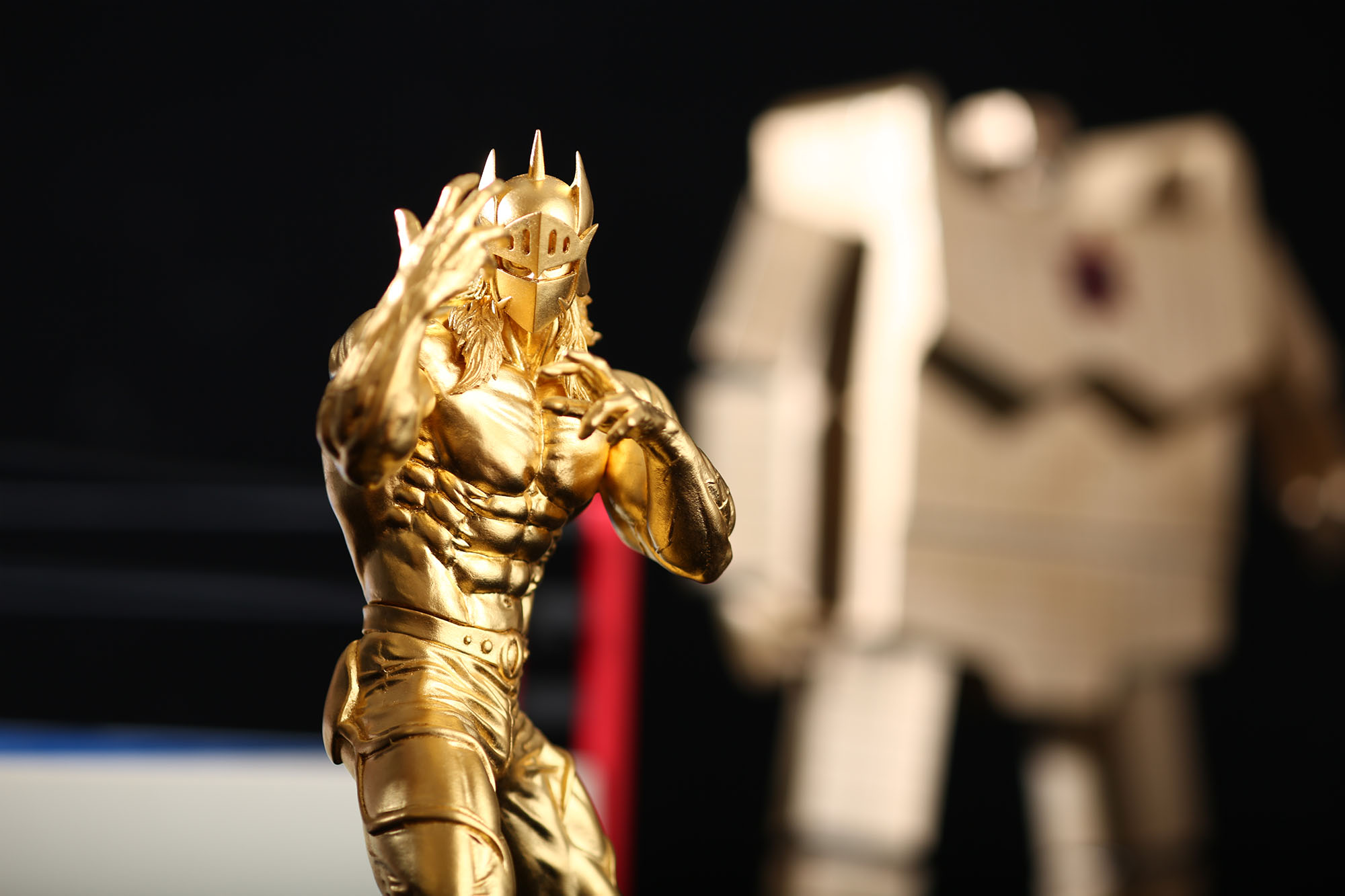 キン肉マン2世のケビンマスク純金箔フィギュアが登場 スパイスシードのプレスリリース