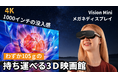 【大人気】Makuakeにて好評販売中！一週間で支援総額800万円を突破【3万円台から買える】完全没入型1000インチ持ち運べるプライベートシアター「A18ヘッドマウントディスプレイ」