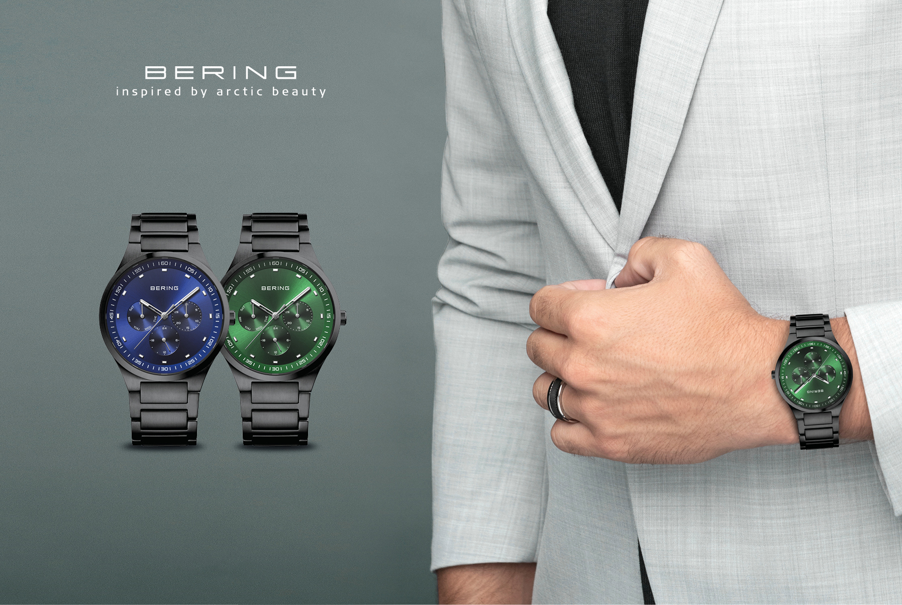 北欧デンマークの腕時計ブランドBERINGより、重厚感のあるリンクコレクションの新作が登場。｜アイ・ネクストジーイー株式会社のプレスリリース