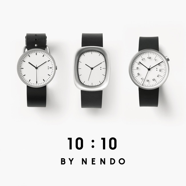 デザインオフィスnendoの腕時計ブランド「10:10 BY NENDO」のポップアップストアを渋谷パルコに期間限定オープン。先行販売中の最新コレクションから定番品まで全種類の製品を展開します。  | アイ・ネクストジーイー株式会社のプレスリリース