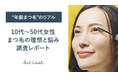 “年齢まつ毛”のリアルを調査!10代から50代までの理想と悩み