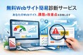 BtoBサイトの課題を整理し、改善の方向性を明確に。専門家が診断する「無料Webサイト簡易診断サービス」