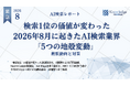 【月刊レポート】AI検索で選ばれる3条件は「読める・答える・覚えられる」─ 2026年9月のAI検索業界動向レポートを公開