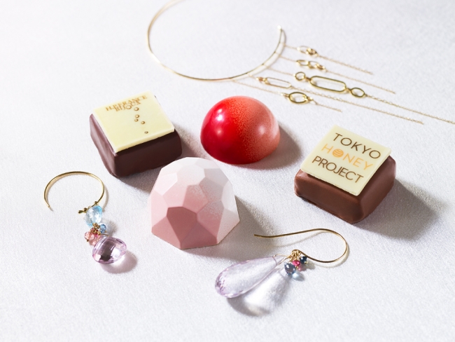 コラボレーションチョコレート「Miel Bijoux Chocolat」