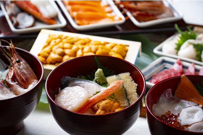 「勝手丼」イメージ（日本料理 芝桜）