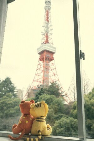 客室から臨める東京タワー