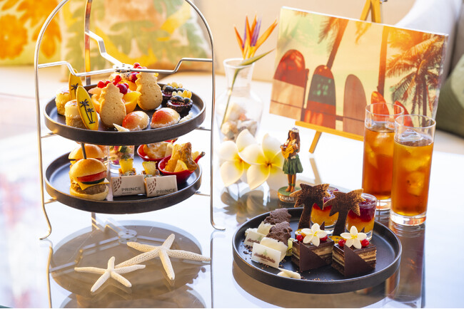 魅了されるハワイの夕暮れ時のマジックアワーをイメージ「Sunset Hawaiian Afternoon Tea」を販売【ザ・プリンス パークタワー東京】