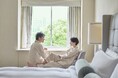 国産の間伐材を再利用した木糸パジャマに開業60周年記念刺繡が!環境に配慮したグッズに囲まれ、カーボン・オフセットな宿泊が可能なスイートルームステイ【東京プリンスホテル】