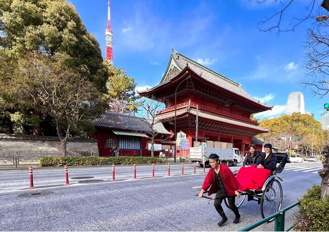 人力車芝公園巡り