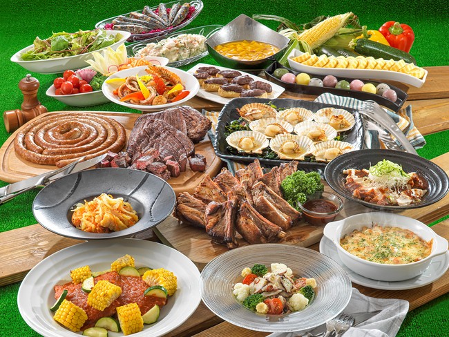 「夏の“BBQ”ビュッフェ」イメージ