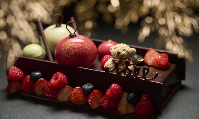 リーガロイヤルホテル小倉 大人可愛いプレミアムクリスマスケーキ ディティールにこだわった遊び心溢れる Noel Glamour ノエル グラムール 小倉経済新聞