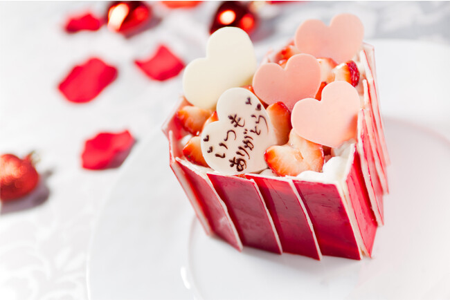バレンタインデーケーキ イメージ
