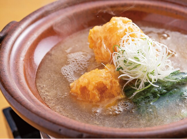 伊勢海老の黄身煮 蕪みぞれ鍋