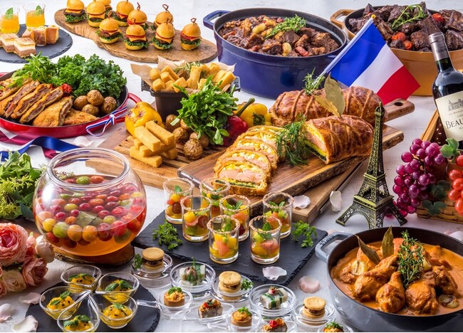 オールデイダイニング カザ 「フランス料理フェア」 イメージ ※写真のワインは含みません