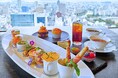 【リーガロイヤルホテル広島】広島市内のホテルで一番空に近いレストランの新メニュー『パレットランチ』