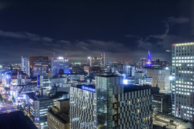 北海道札幌市 夜景