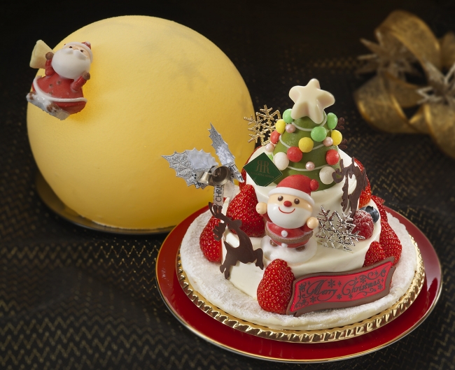 リーガロイヤルホテル京都 サンタのプレゼント袋がランプに変身 クリスマスケーキ 販売 ロイヤルホテルのプレスリリース