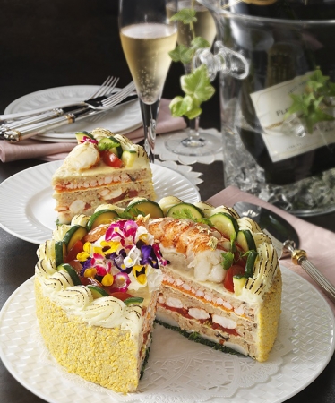 リーガロイヤルホテル 大阪 春のお祝いにぴったりなデコレーションケーキのようなピラフ ピラフ アニバーサリー 企業リリース 日刊工業新聞 電子版
