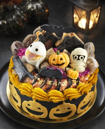リーガロイヤルホテル 大阪 デコレーションケーキのようなピラフ Halloween Ver が初登場 ミステリアスなデコレーション ハロウィン パーティ ロイヤルホテルのプレスリリース