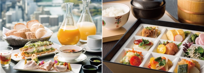 リーガロイヤルホテル広島 朝活にも最適 景色を眺めながら朝食を味わう極上の 眺食 体験を ホテル最上階レストランで朝食営業をスタート ロイヤルホテル のプレスリリース