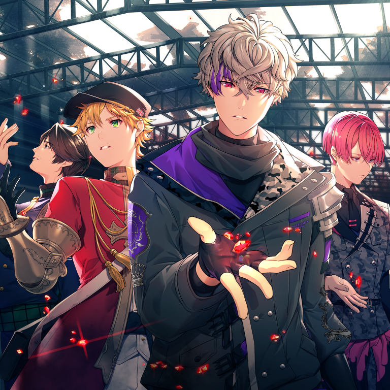 千銃士 Rhodoknight リリース記念生配信内でテーマソングcd Rosebud Gravity のジャケットイラスト 初公開 マーベラスのプレスリリース