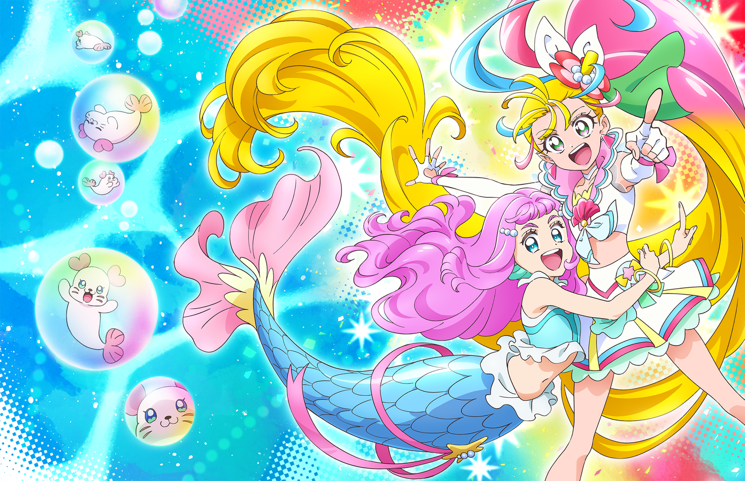 トロピカル ジュ プリキュア Blu Ray1巻のジャケットを公開 マーベラスのプレスリリース