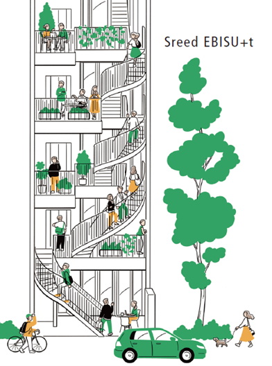 時代のニーズに応えるwell Beingでフレキシブルな新しいオフィスの形 Sreed Ebisu T 22年6月オープン サッポロ不動産開発株式会社のプレスリリース