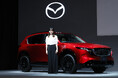 ブランドアンバサダー 綾瀬はるかさん 緊張の生リポートを実施　新型「MAZDA CX-5」発表会 開催
