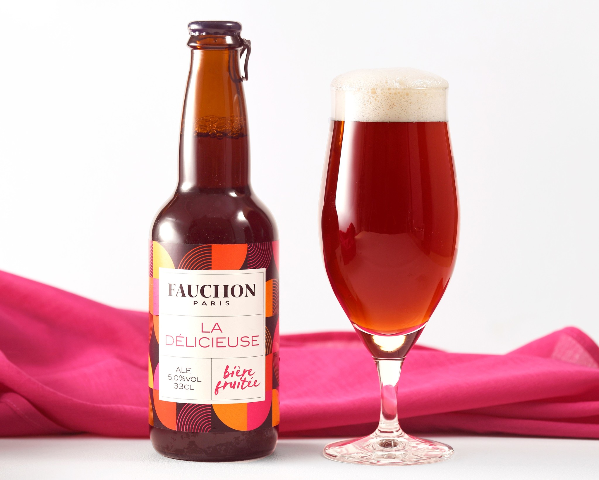 フランスの美食ブランド「FAUCHON」が手掛ける日本初のクラフトビールを共同開発　丹後王国ブルワリー 「La Delicieuse (ラ・デリシューズ)」 9月1日販売開始