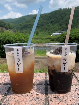 ▲初出場の道の駅「かきのきむら」(島根県) 『よしかラゲー』