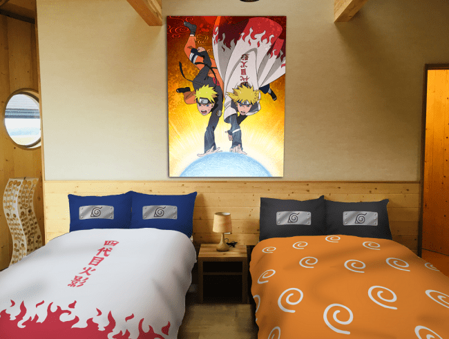 Grand Chariot 北斗七星135 で Naruto ナルト の世界観を体感 淡路島のグランピング施設に Narutoコラボルーム 火影の別荘 6 1オープン 株式会社パソナグループのプレスリリース