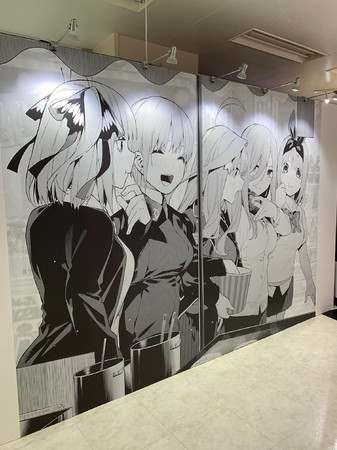 五等分の花嫁展 MAKEOVER」東京 開催中！原稿展示、シーン再現など