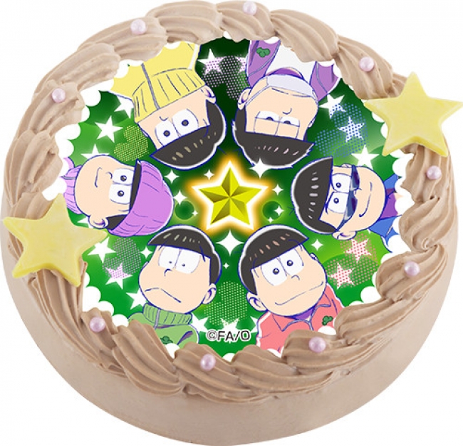 テレビアニメ『おそ松さん』クリスマスキャラクターケーキ（全1種）