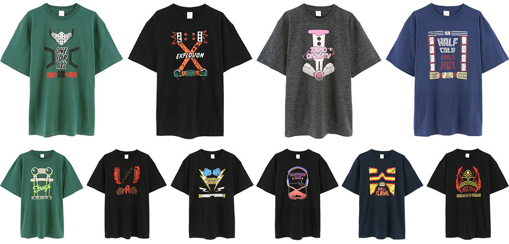 Acos アコス より 僕のヒーローアカデミア オーバーサイズtシャツ 全10種 が発売決定 株式会社アニメイトホールディングスのプレスリリース