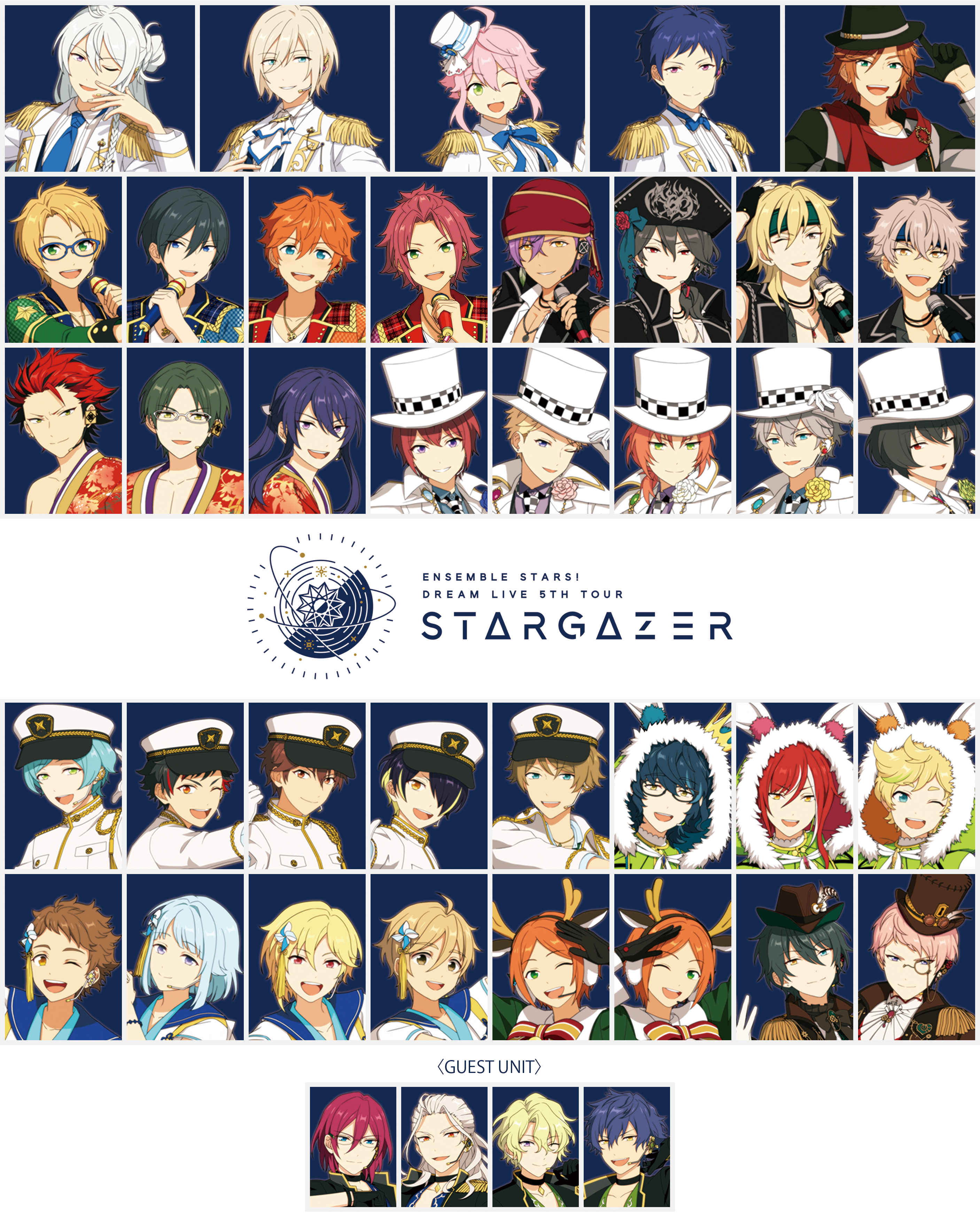 あんスタ Dream Live 5th Tour Stargazer あんスタ Dream Live Brand New Stars のbd Dvd発売決定 チケット最速先行の情報も 株式会社アニメイトホールディングスのプレスリリース